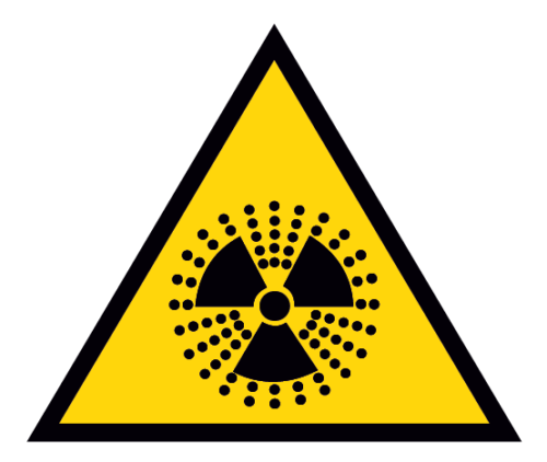 Danger Radioactive Contamination Sign
