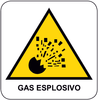 Cartello Pericolo GAS Esplosivo