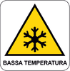 Cartello Pericolo Bassa Temperatura
