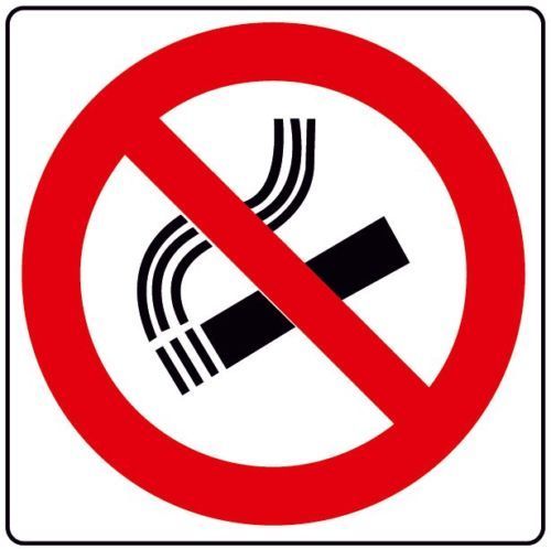 Smoking not allowed sign