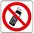 Mobile phone not allowed sign