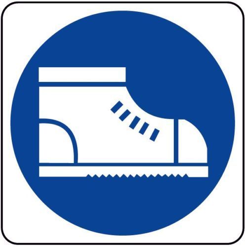 Obligation Sign Protective footwear